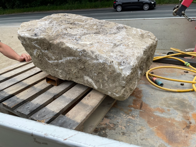 Large stone to carve